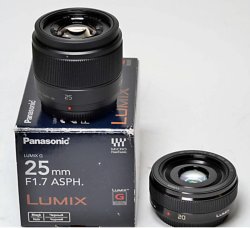 Panasonic AF 25/1,7 G Lumix ASPH+ 20/1,7