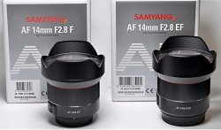 Samyang AF 14/2,8 AS IF UMC Canon + Nikon